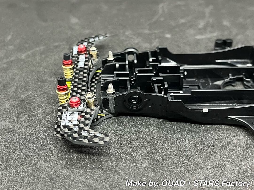 【ミニ四駆・MA用】2軸ATピボットバンパー　J-CUP2023／フルカーボン