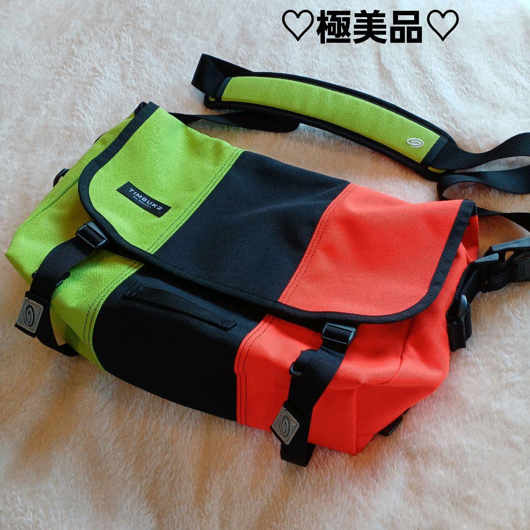 【極美品】TIMBUK2 メッセンジャーバッグ イエロブラックオレンジ