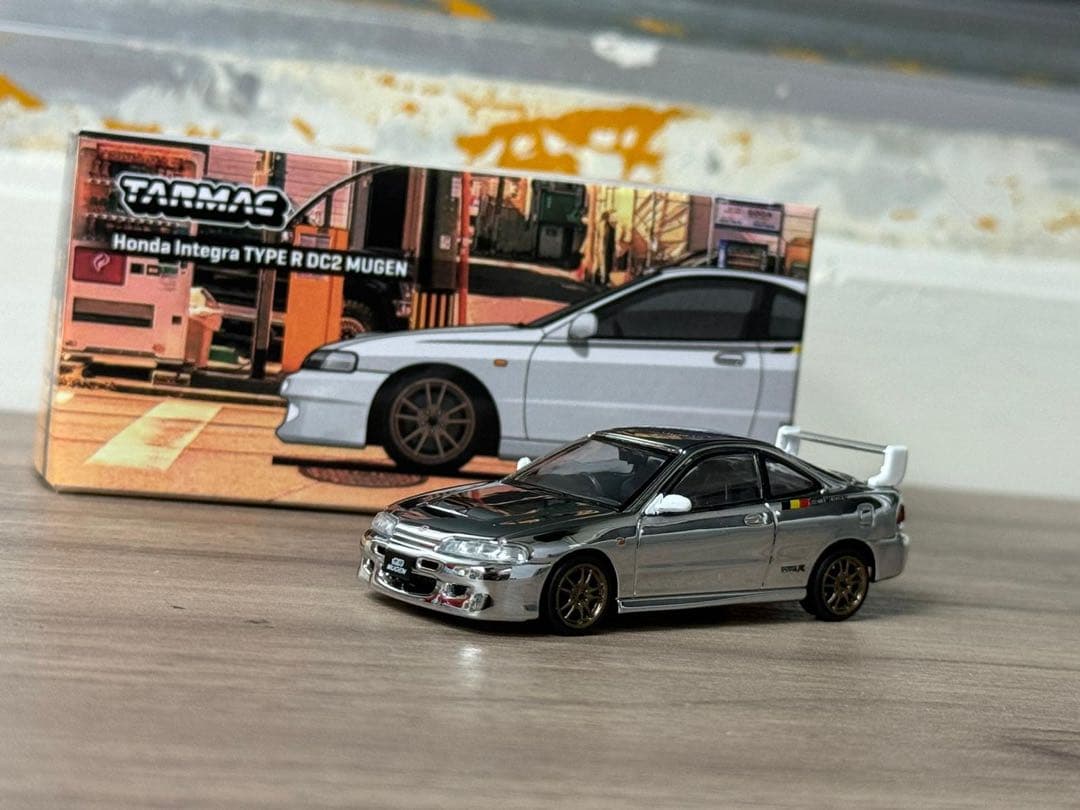 Tarmac 1/64 Mugen Honda TYPER DC2 限定版 銀