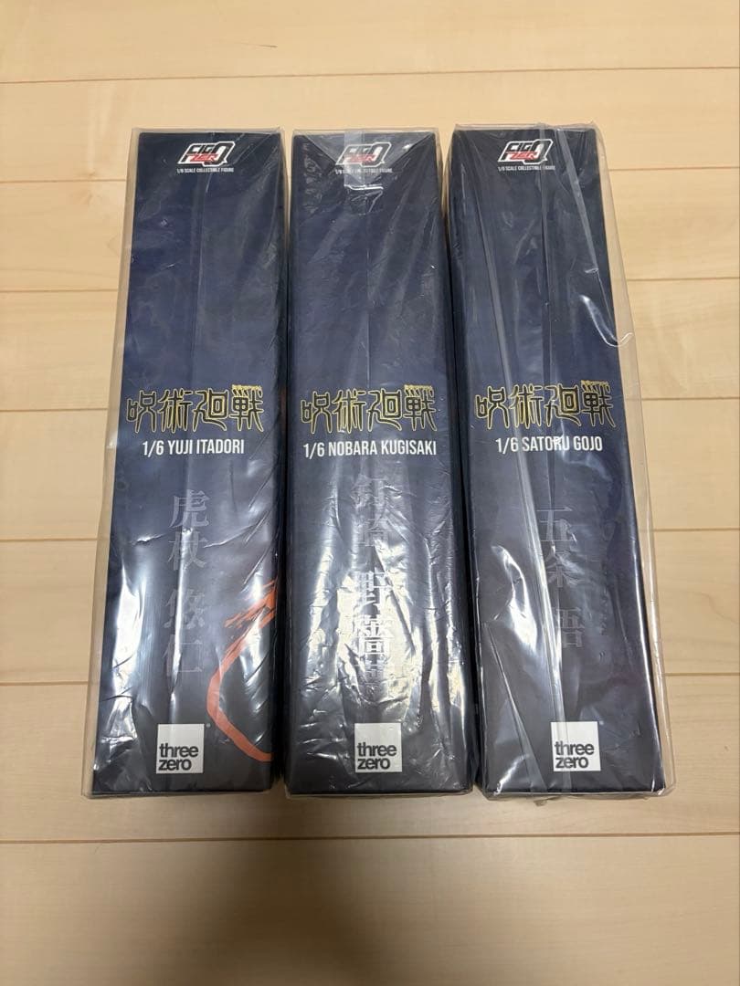 新品 スリーゼロ 呪術廻戦 虎杖 釘崎 五条 threezero