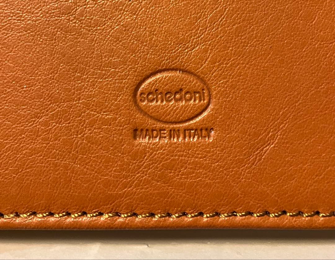 schedoni スケドーニ　メモ帳革カバー オメガ150周年記念 フェラーリ