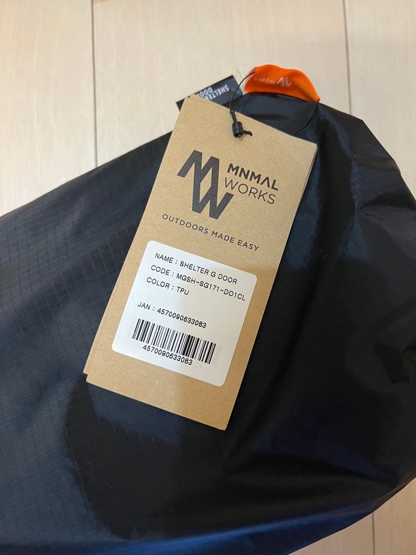 MINIMAL WORKS SHELTER G メッシュドア&TPUドア付