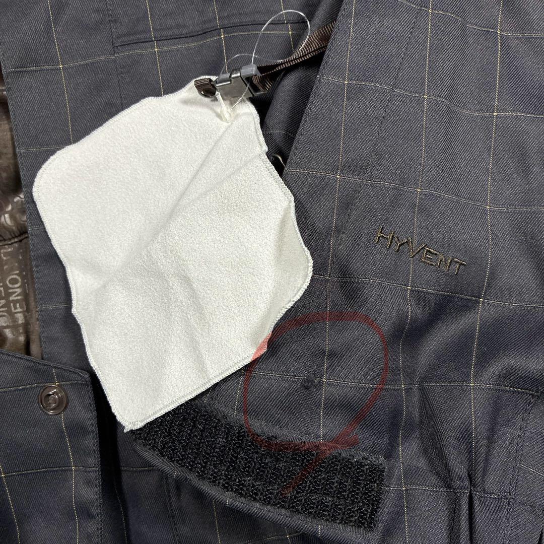 【希少】ノースフェイス HYVENT スノーボードウェア 黒 usM XL相当