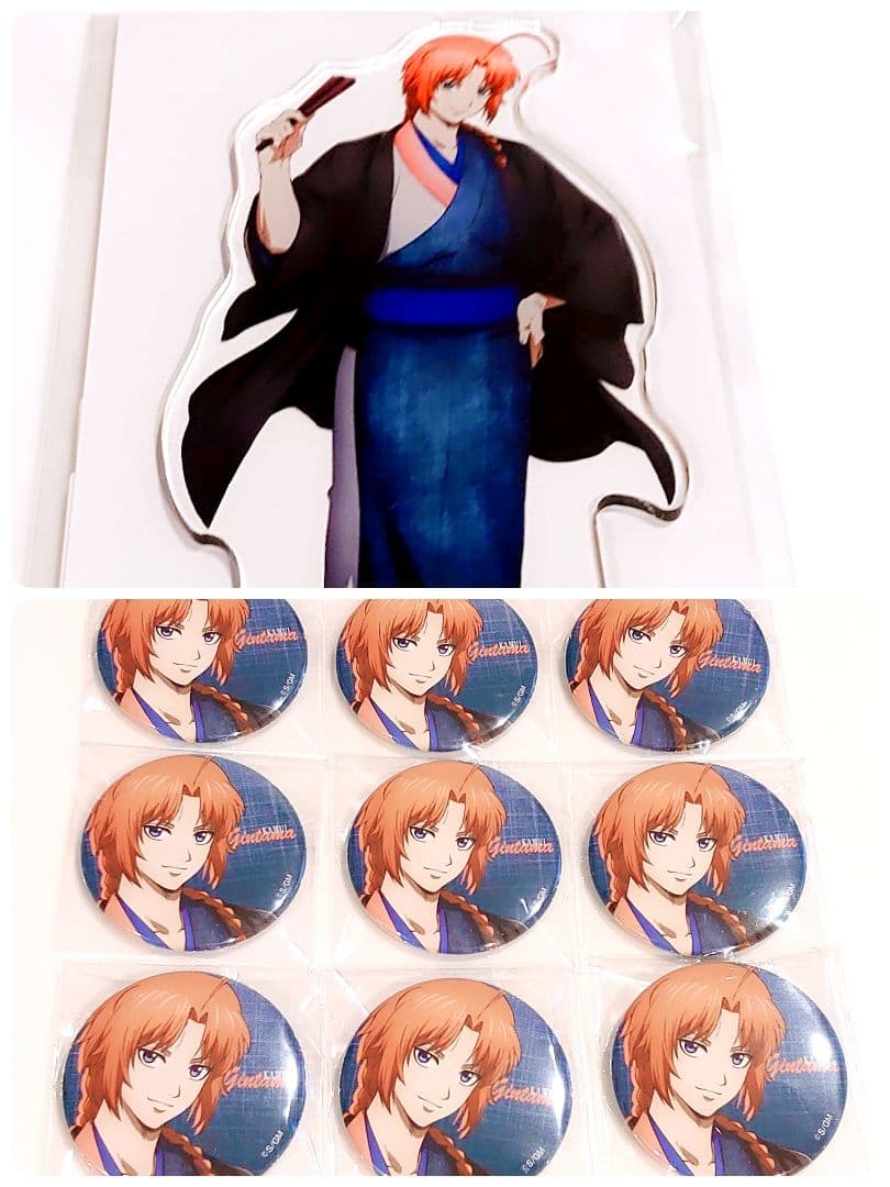 新劇場版 銀魂 吉原大炎上 神威アクスタ 缶バッジ まとめ売り