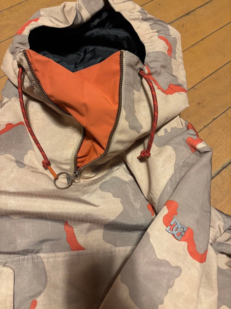 DC スノボーウエア カモフラージュ アノラックジャケット