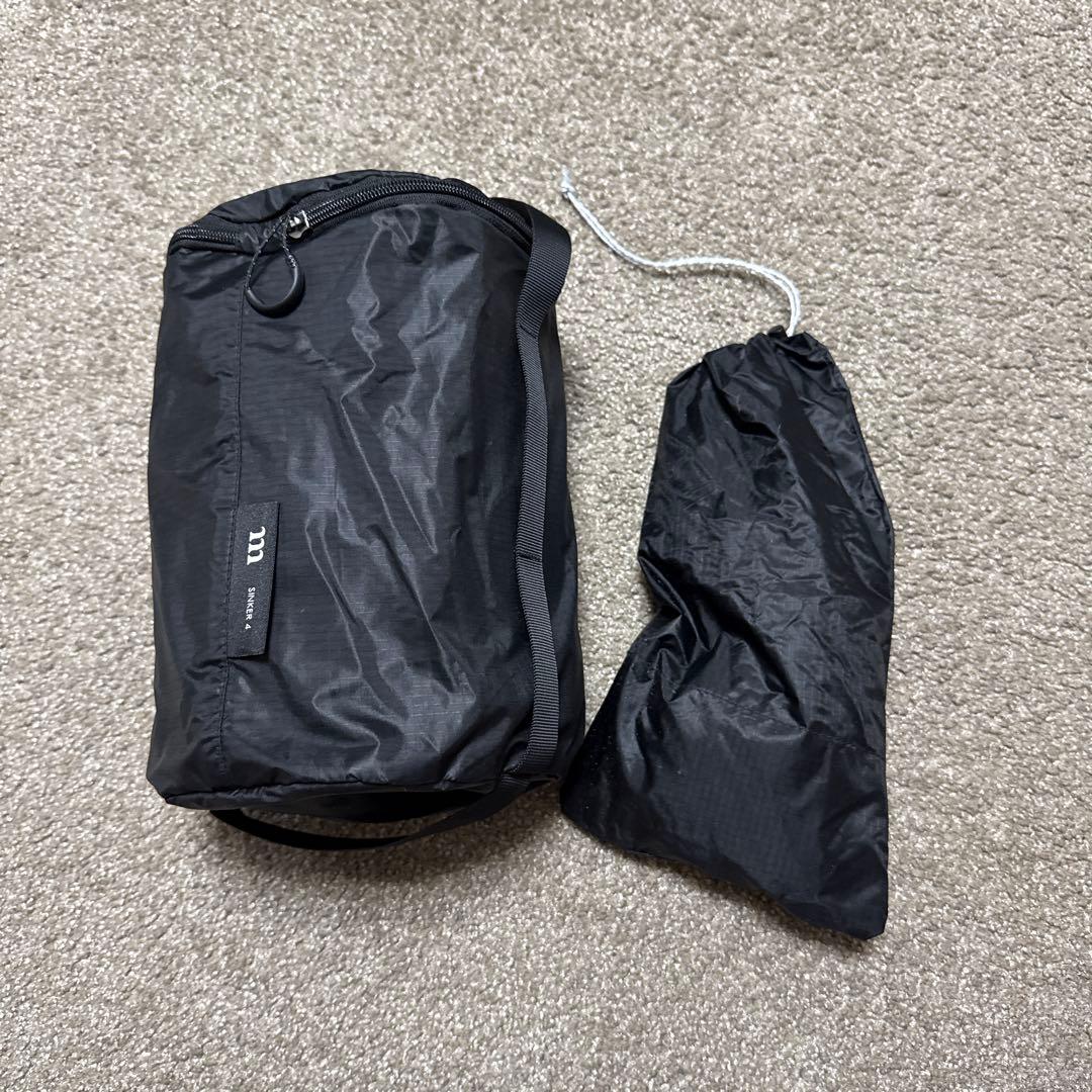 muraco SINKER 4/ムラコ シンカー 4 ブラック タープ