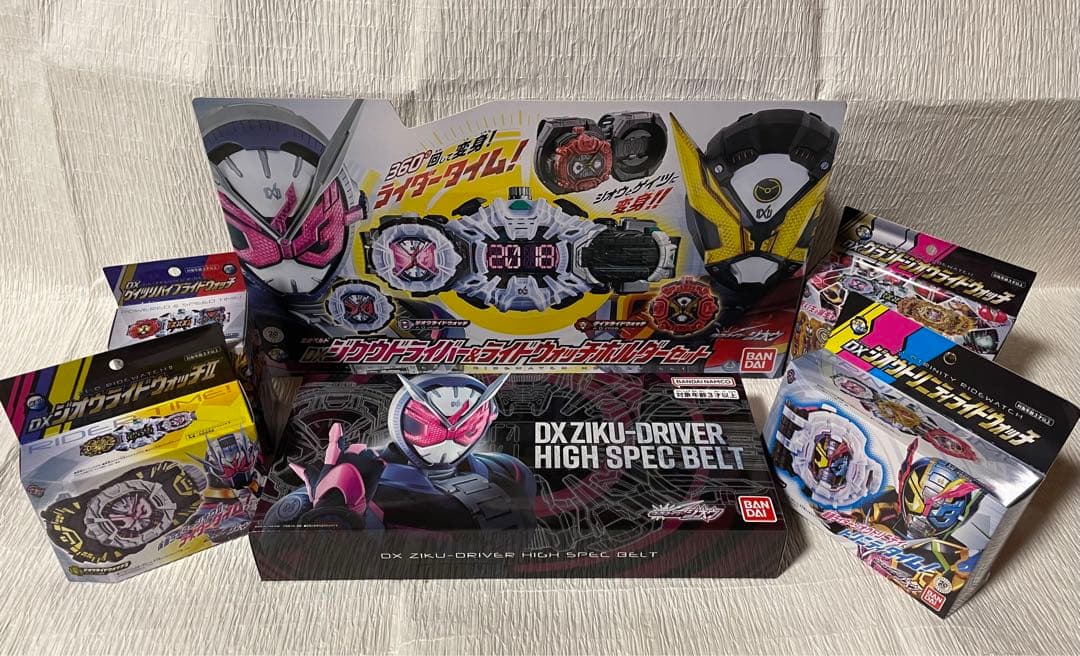 仮面ライダージオウ 変身6品セット （バラ売り不可）