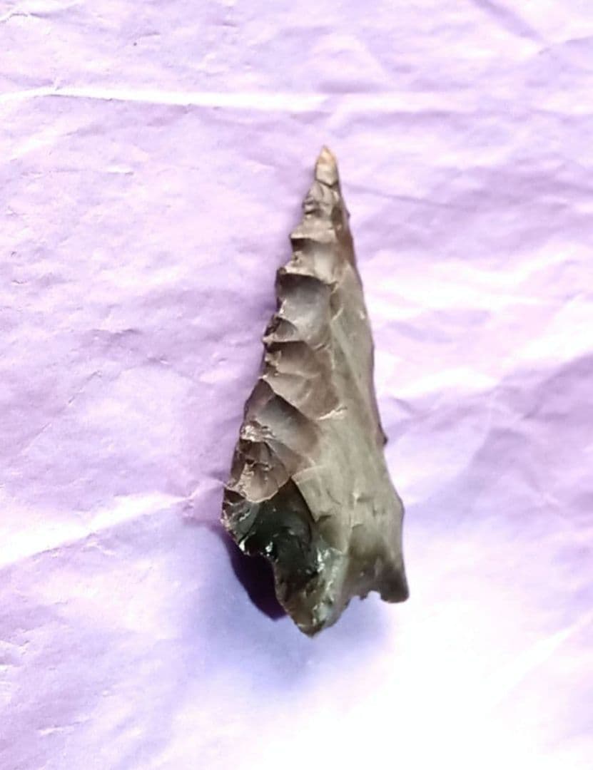 魔改造 旧石器 チャート ❑ 348 石槍 模写 ❒ 石器