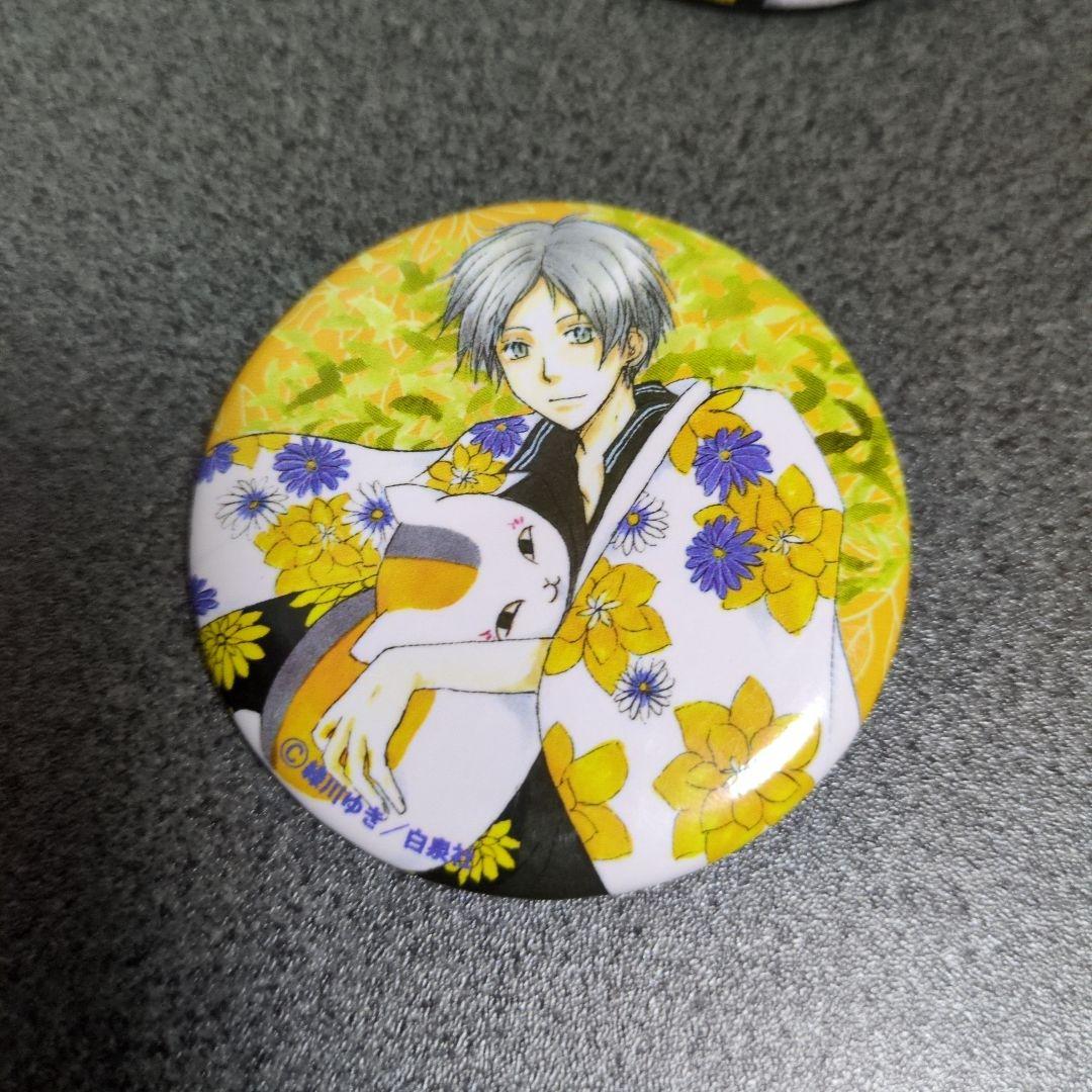 夏目友人帳　原画展　缶バッジ2点セット