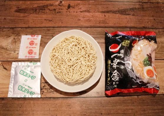 大人気 袋・一幸舎監修豚骨ラーメン　5食＊18袋 90食分 1食分￥150