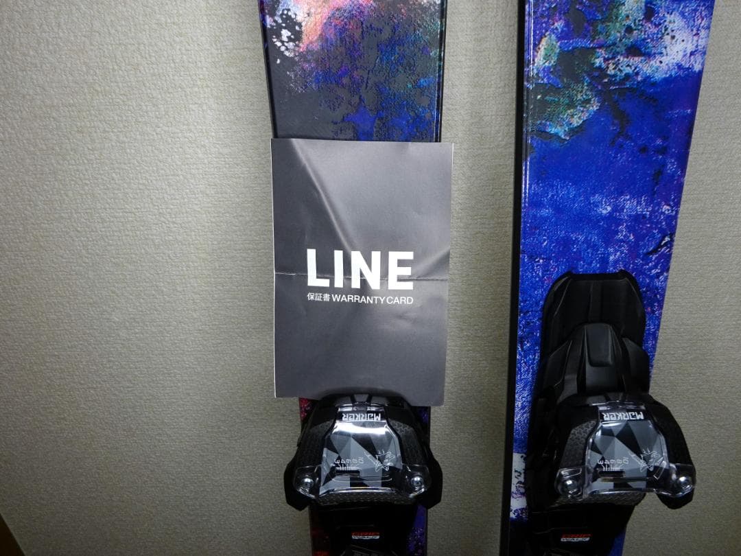 未使用　パウダー　BCスキー　LINE PANDORA 85 マーカービン付