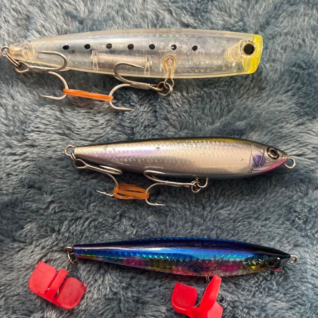 ショアジギングルアーセット売り　セットアッパーやビックバッカー多数！！