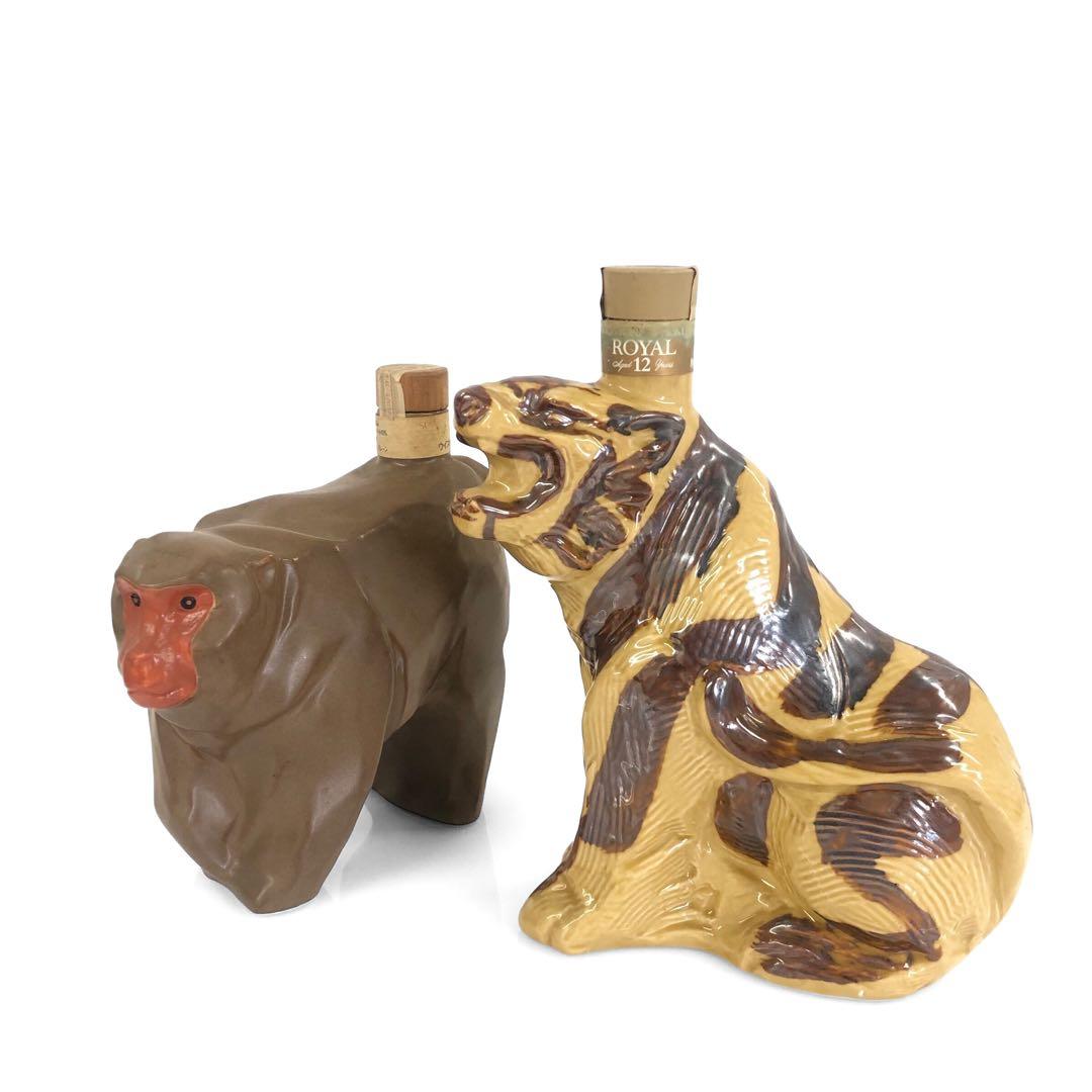 サントリー  12年 干支ボトル 虎 申 セット 600ml