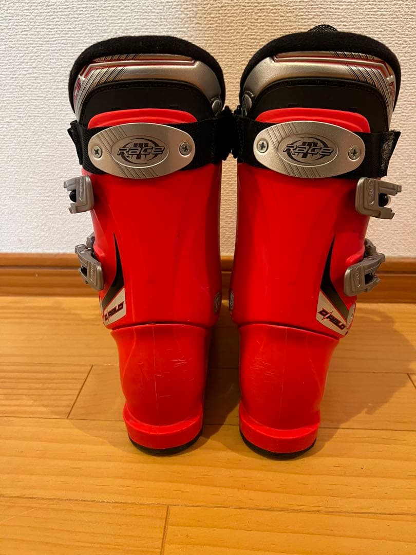 TECNICA 子ども用スキーブーツ レッド