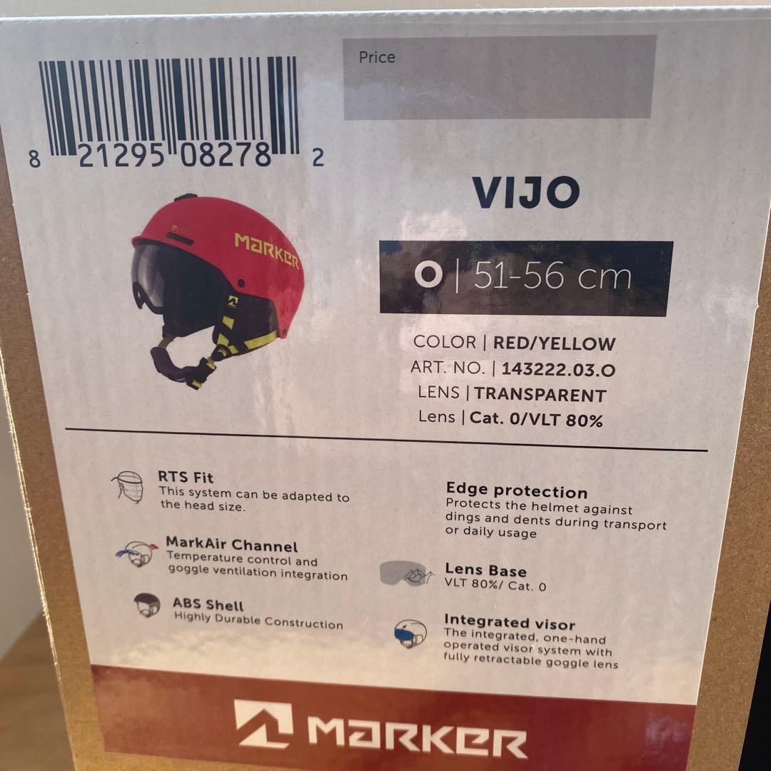 MARKER VIJO マーカー ジュニア スキー スノーボード ヘルメット