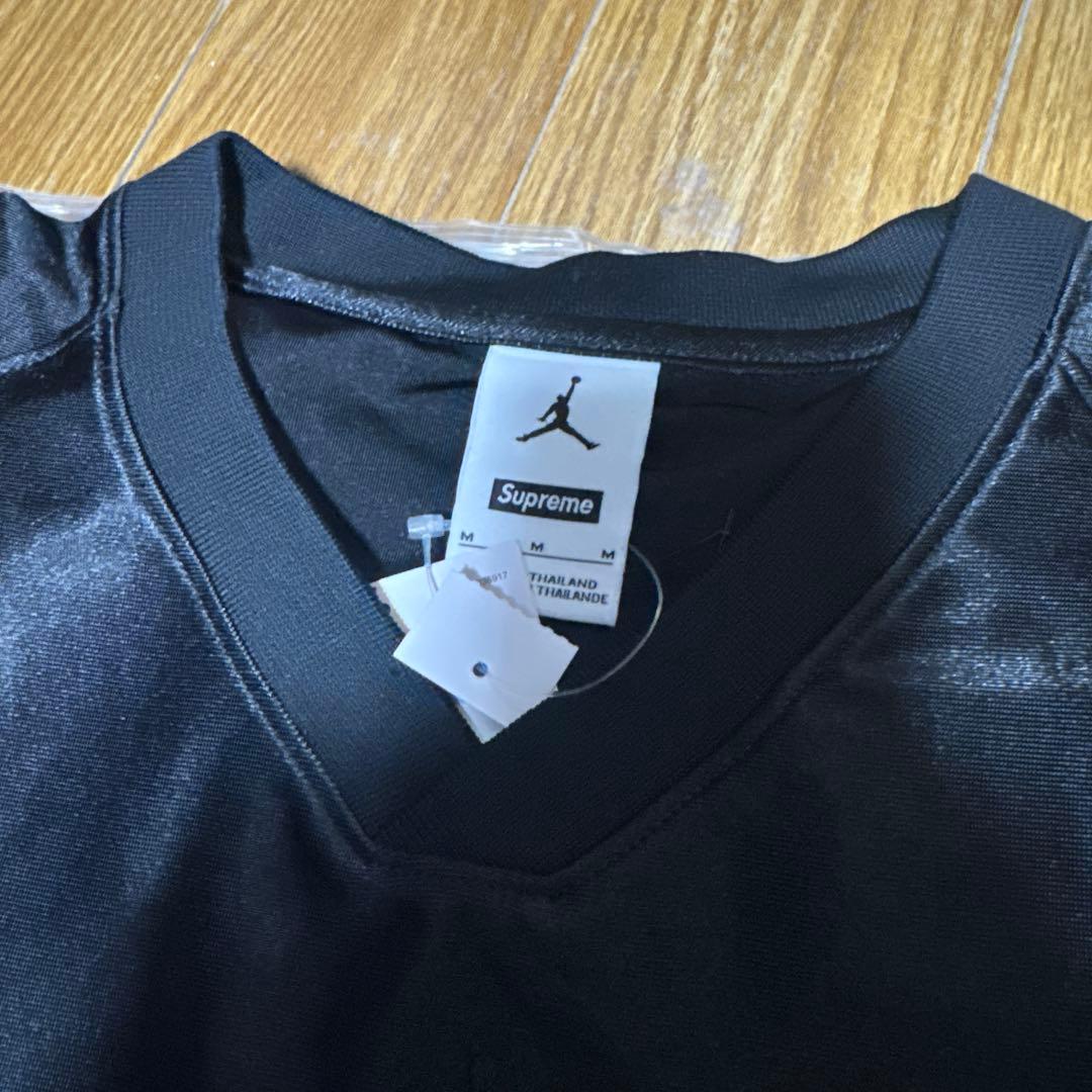 シャツ Supreme x Jordan Warm Up Jersey \"Black\"