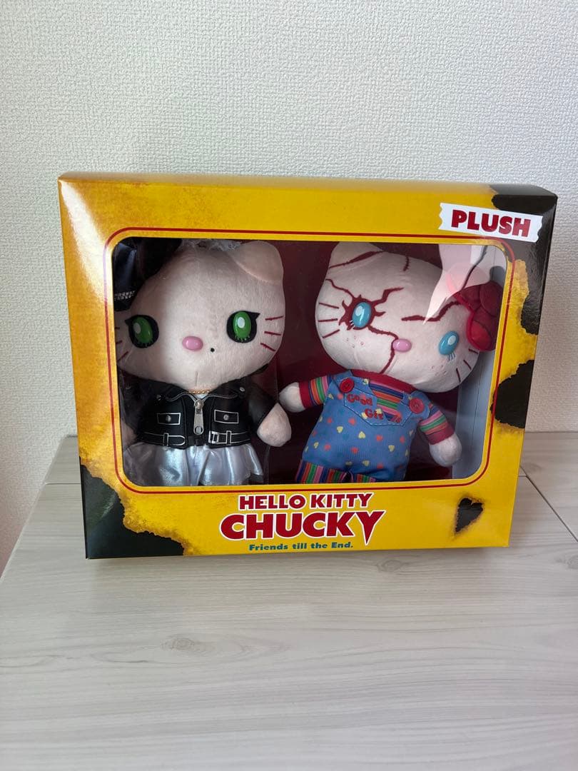 レア USJ限定キティ チャッキーハロウィン ハロウィーンぬいぐるみ マスコット