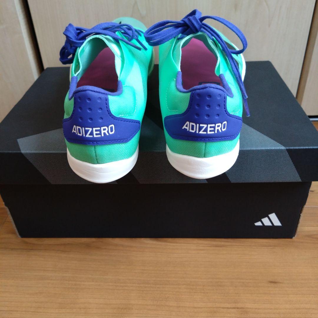 ADIZERO アンビション(旧型)　25.5cm グリーン/ブルー