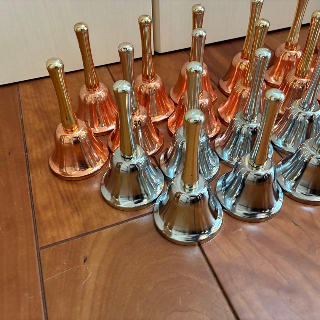 ミュージックベル　ハンドベル24本