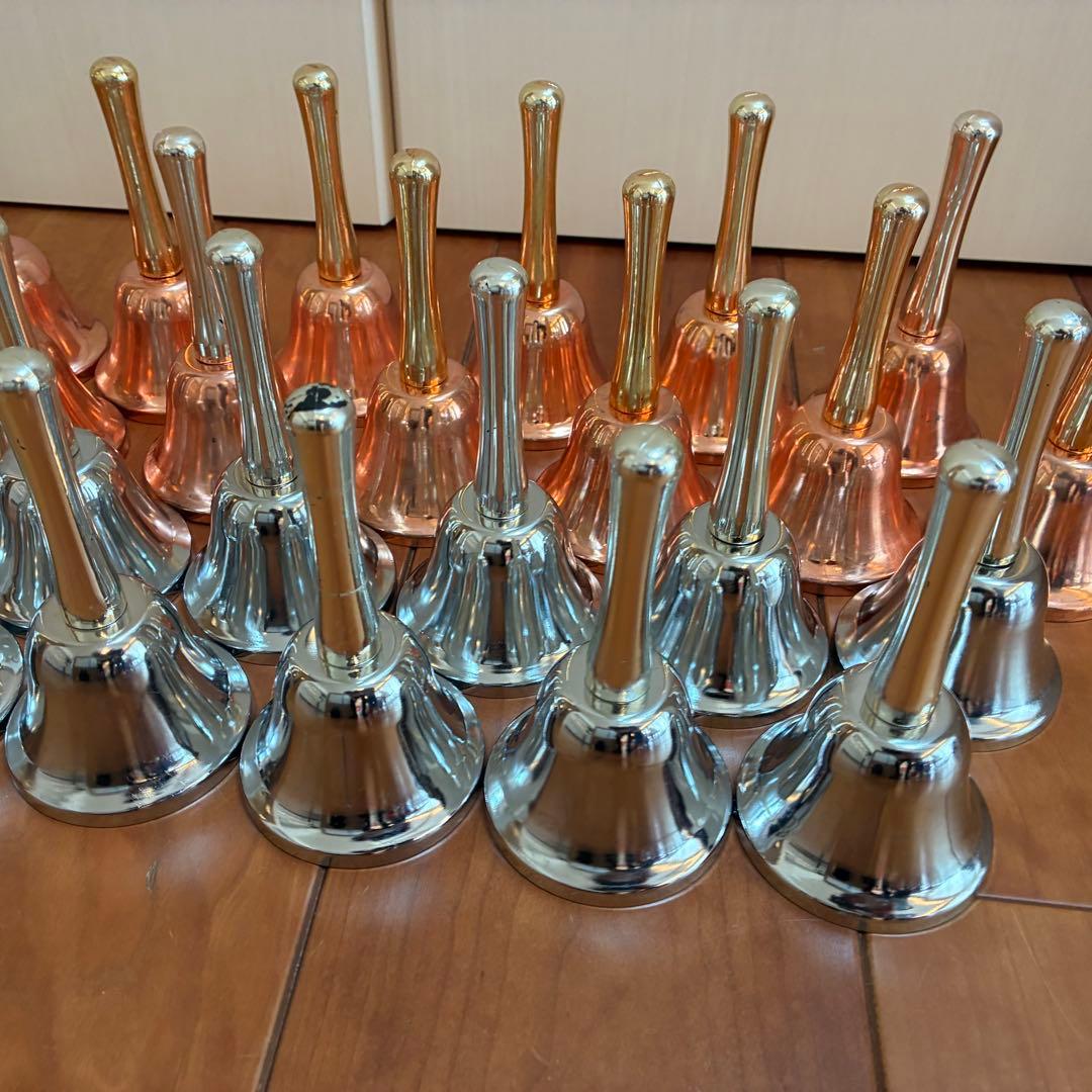 ミュージックベル　ハンドベル24本