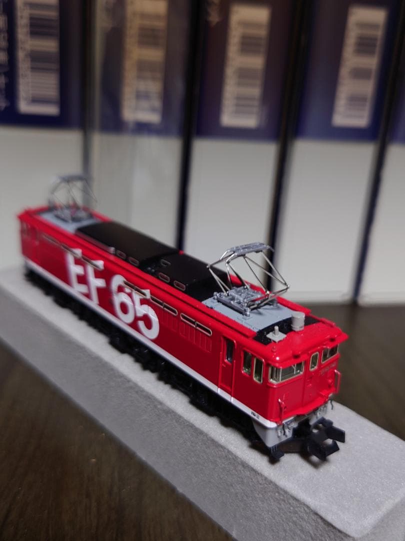 トミックス　7155　EF651019レインボー塗装　パーツ使用済み