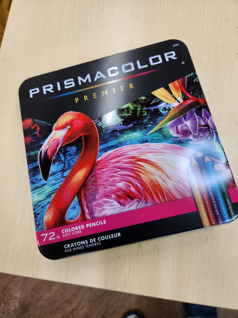 サンフォード プリブマカラー 72色油性色鉛筆セット