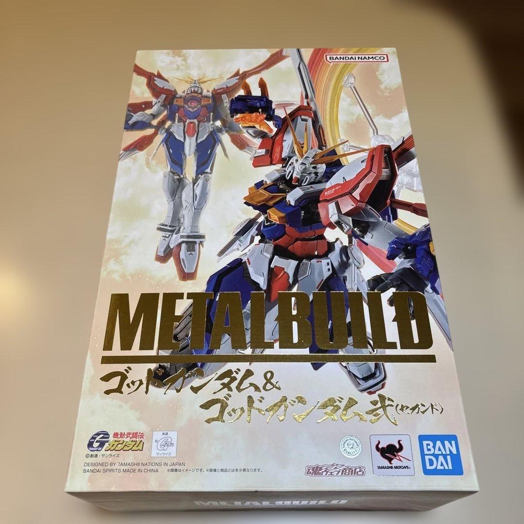新品未開封 L BUILD ゴッドガンダム＆ゴッドガンダム弐（セカンド）