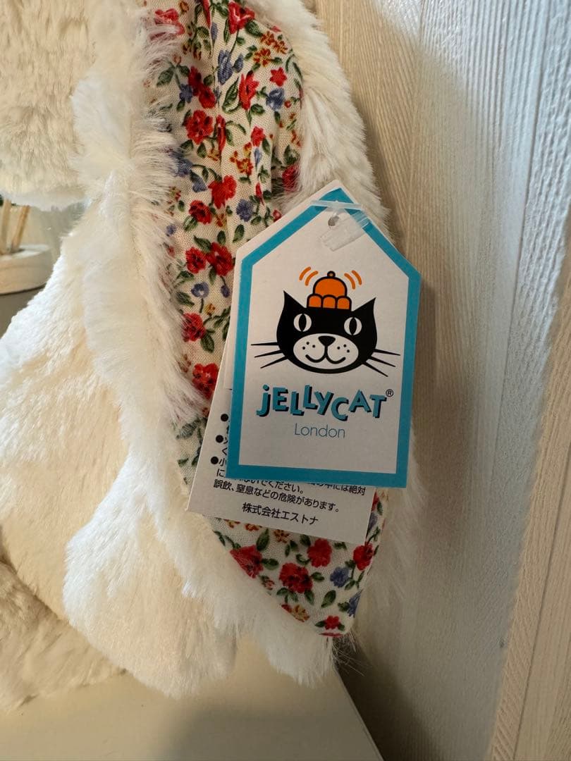  blossom cream bunny クリーム 花柄 うさぎ