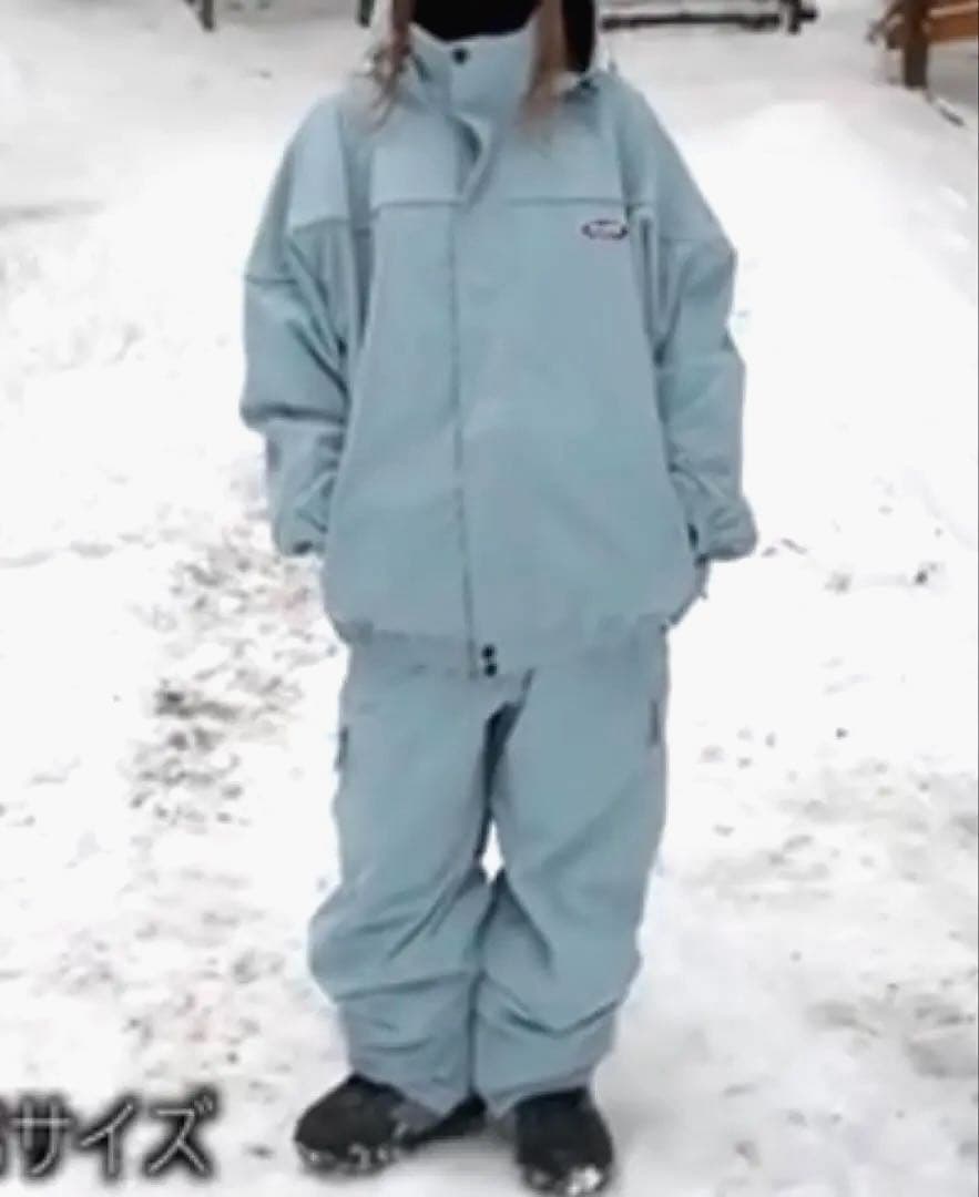 超美品 SCAPE エスケープ スノーボード ウェア 上下セット