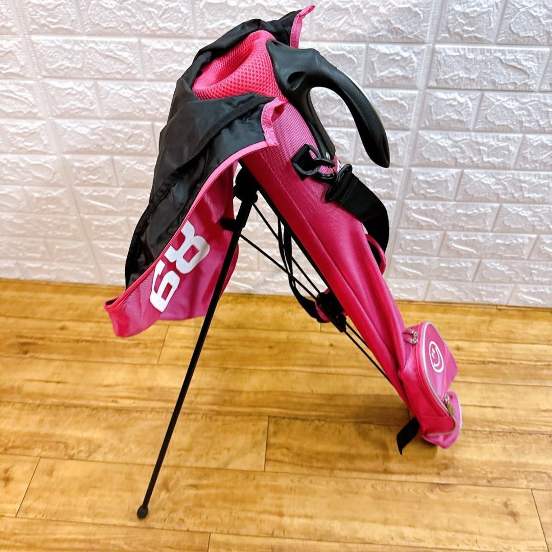 パーリーゲイツ　 スタンド式 ゴルフバッグ ピンク