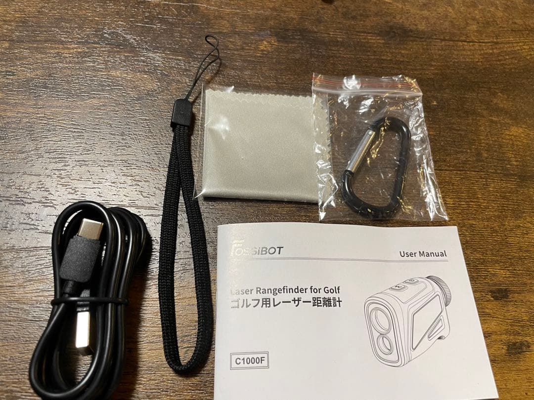 【野球部】　美品Fossibot G1000F ゴルフ用距離計 3点間測定