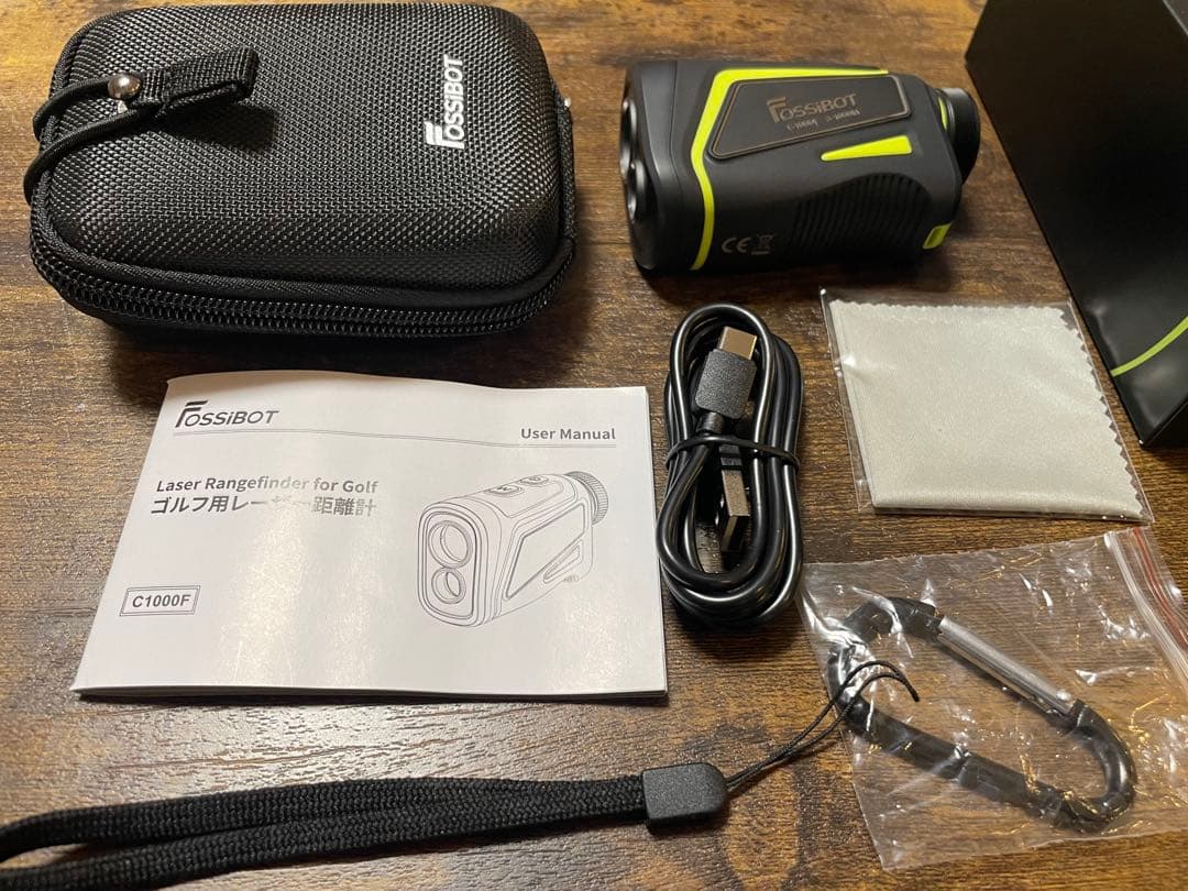 【野球部】　美品Fossibot G1000F ゴルフ用距離計 3点間測定
