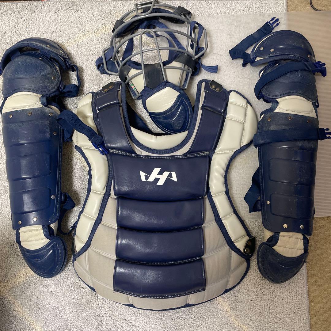 ハタケヤマ　少年野球　キャッチャー防具　４点セット