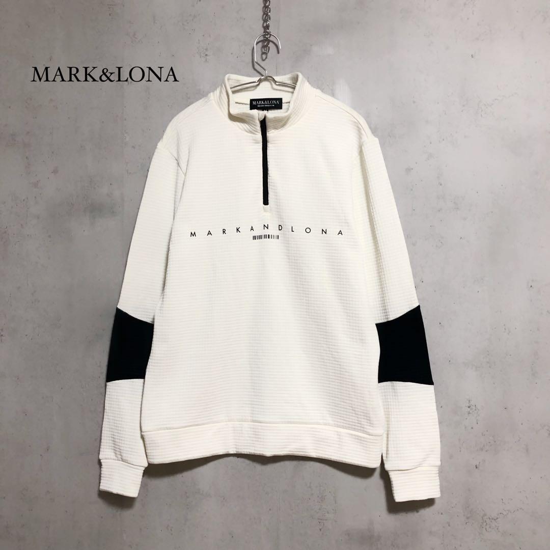MARK & LONA，マークアンドロナ ゴルフ ハーフジップ プルオーバー