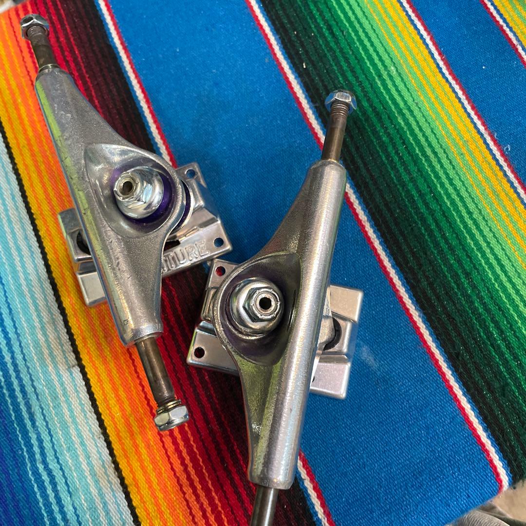 ベンチャー　スケートボード トラック シルバー 5.0H vライト