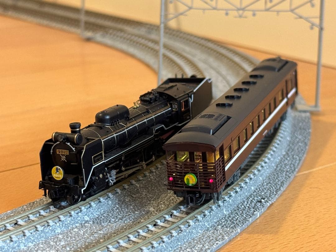 KATO 10-1499 D51 200+35系＜SL「やまぐち」＞6両セット