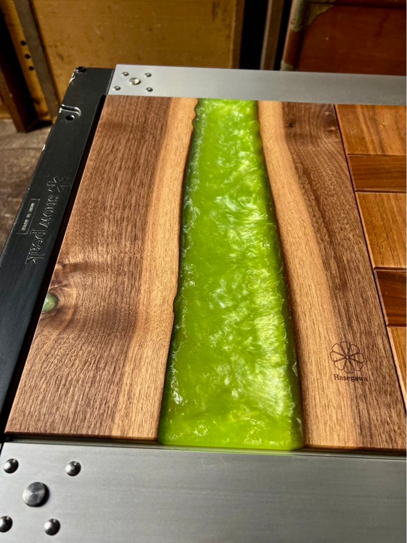 IGT用天板（グリーンアップル）1ユニットサイズ