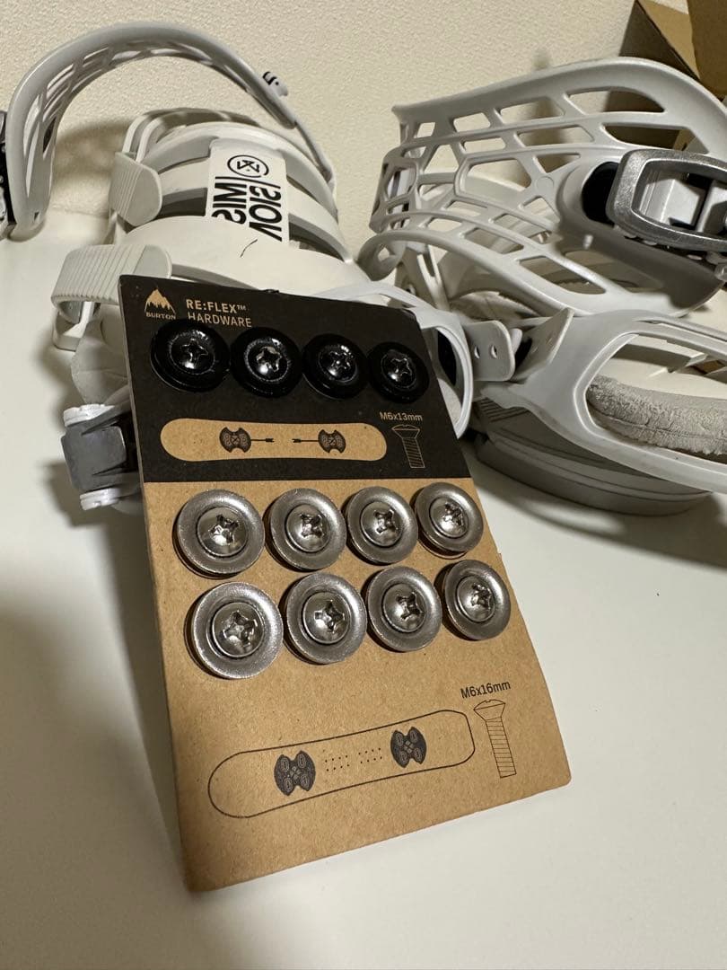 Burton Mission re:flex/22-23/M/ホワイト