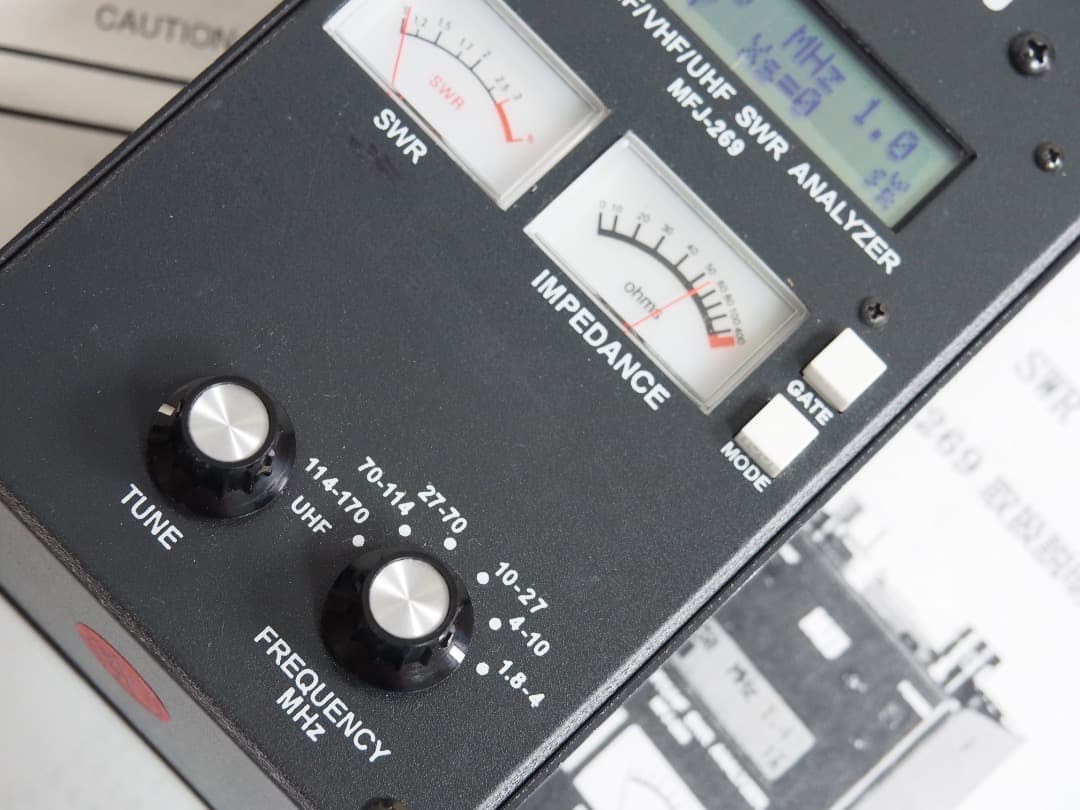 MFJ-269 1.8 ～ 470MHz アンテナアナライザー/元箱（動作確認）