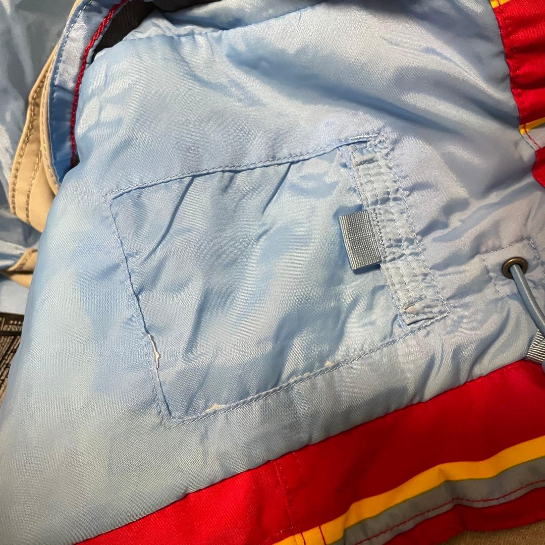 Burtonバートンスキーウェアスノーボードジャケットパーカーフード付き赤レッド