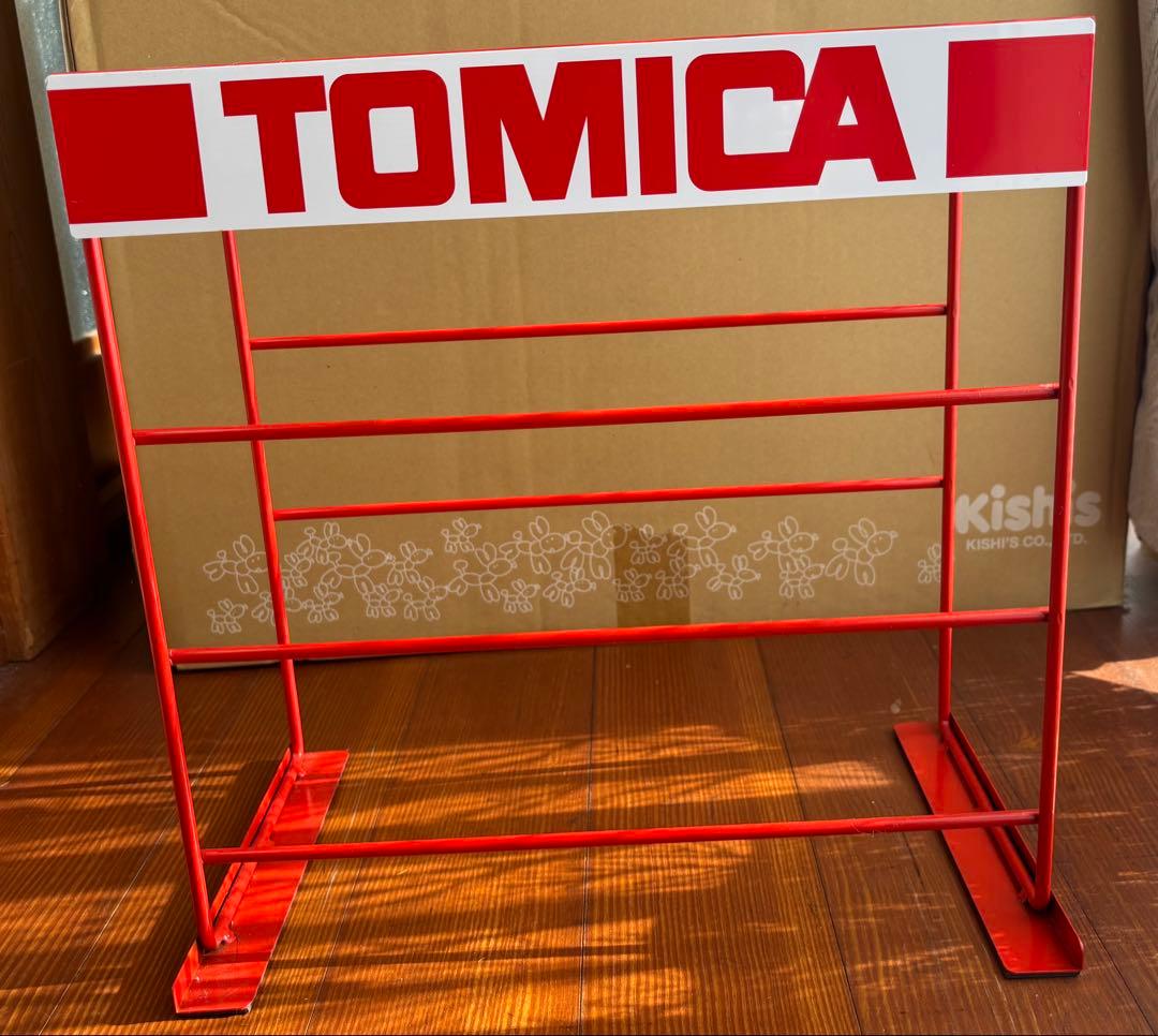 【非売品】トミカ 店頭ディスプレイラック展示３段TOMICA ミニカーラック