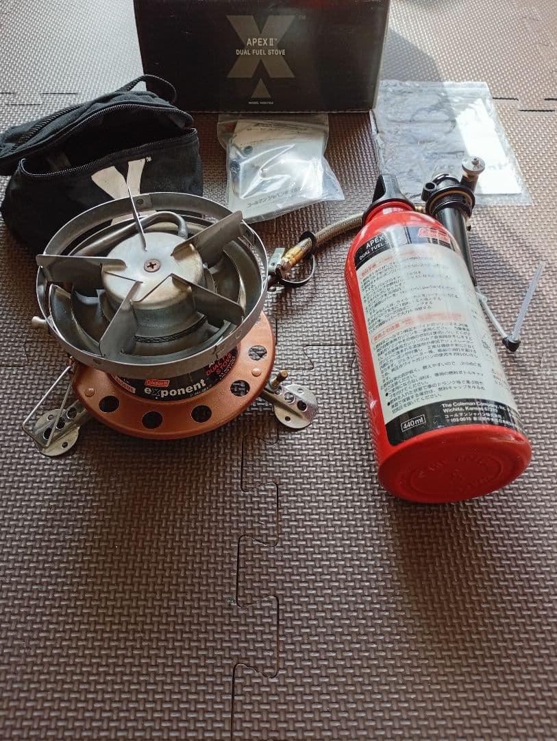 コールマン Exponent ApexⅡ シングルバーナー　美品　絶版品