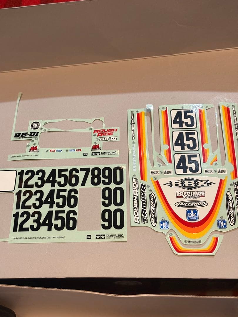 タミヤ 1/10 電動RCカー組立キット BBX（BB-01） 組立済み中古品