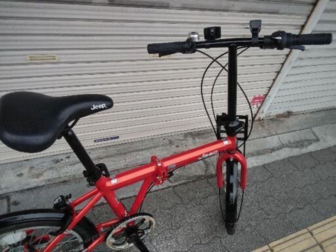 Jeep[ジープ]20吋 折り畳み自転車/オレンジイエロー