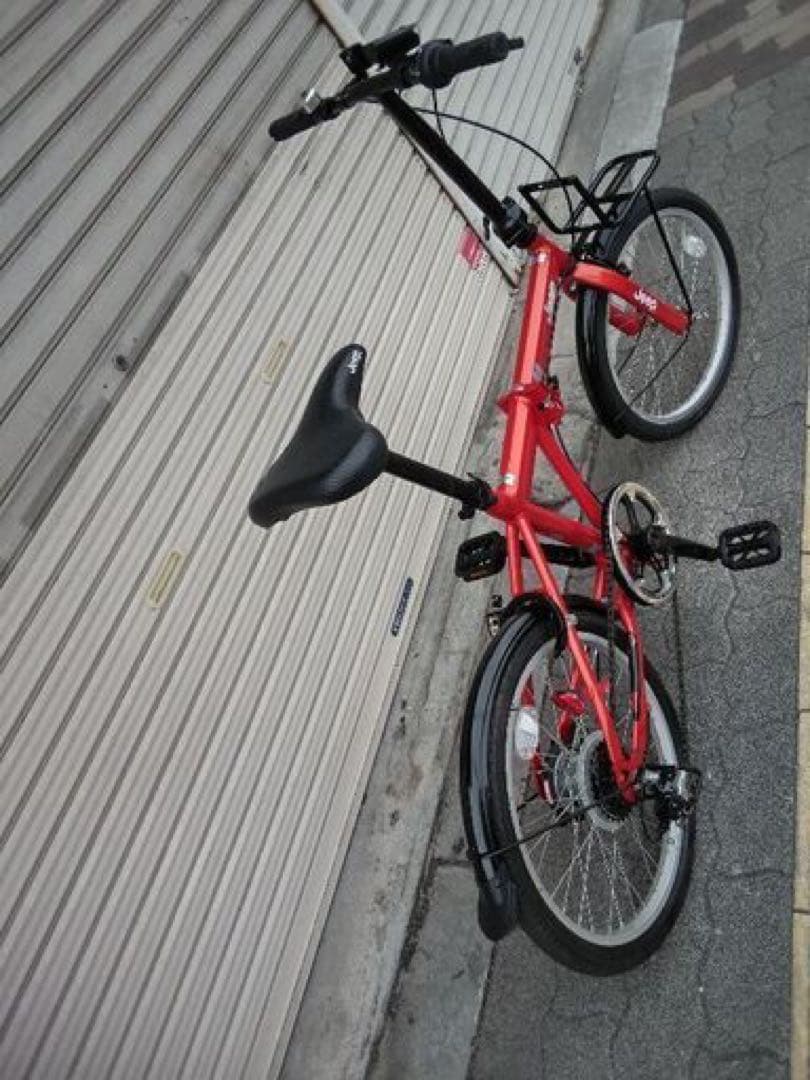 Jeep[ジープ]20吋 折り畳み自転車/オレンジイエロー