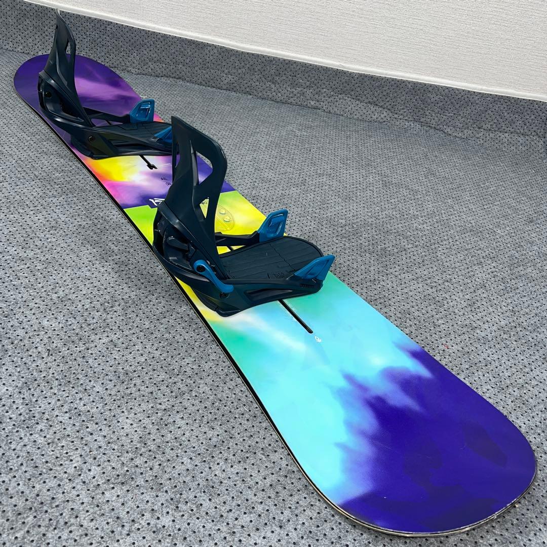 数回使用 151cm BURTON TORNADO×STEP ON Mサイズ