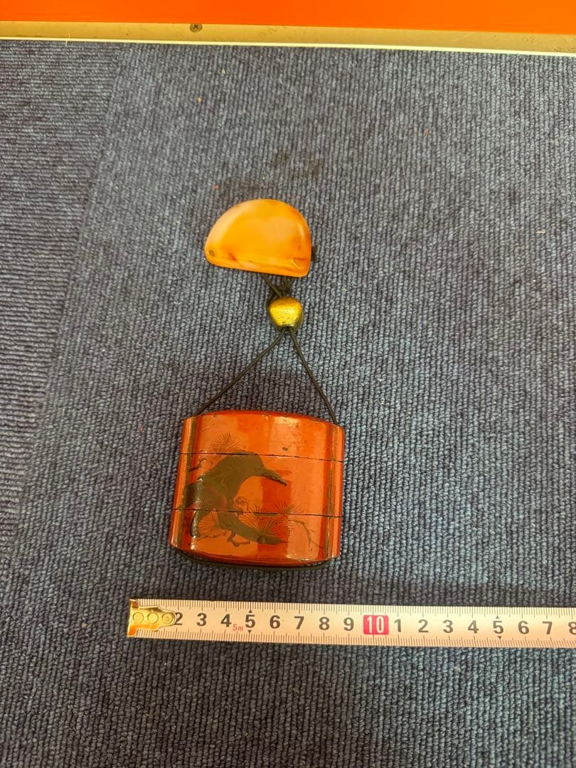 1688  印籠 提げ物 蒔絵　時代物