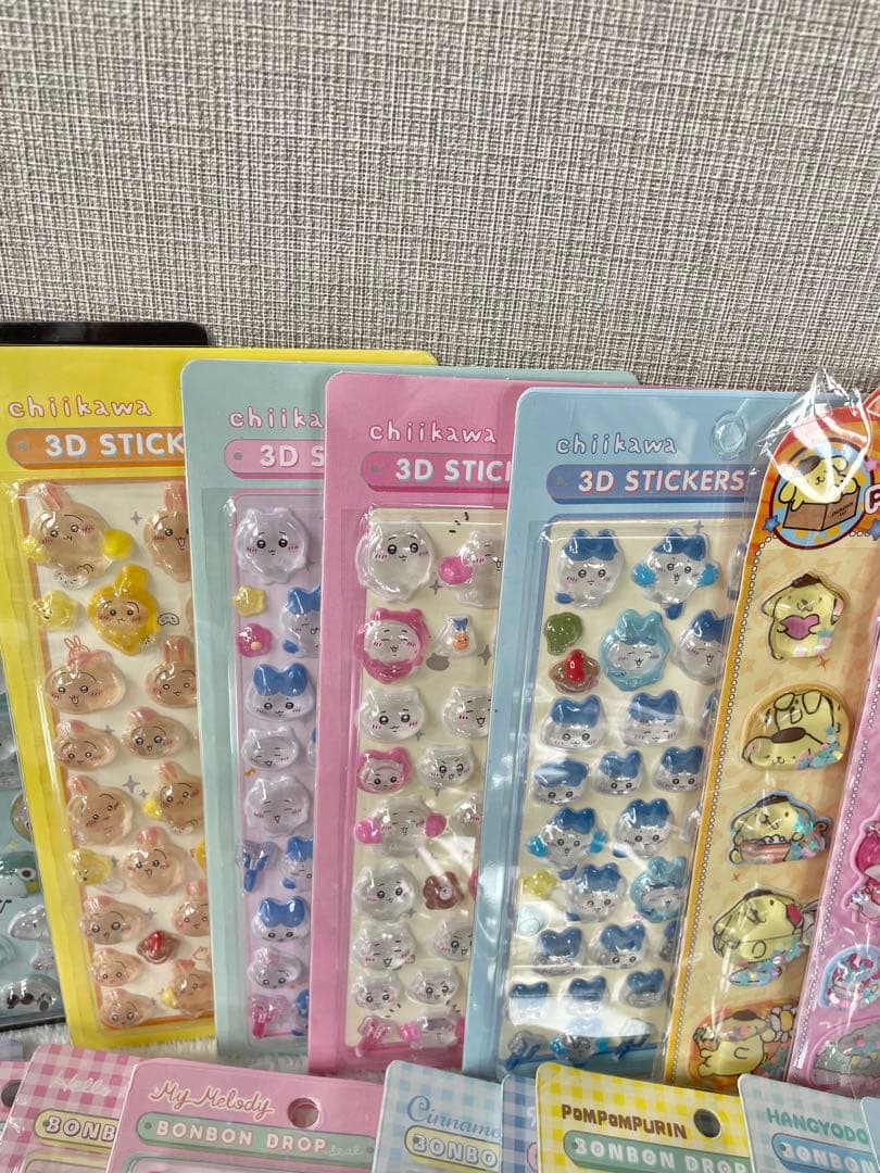 シール39枚 サンリオA7バインダー2つプレゼントのセット