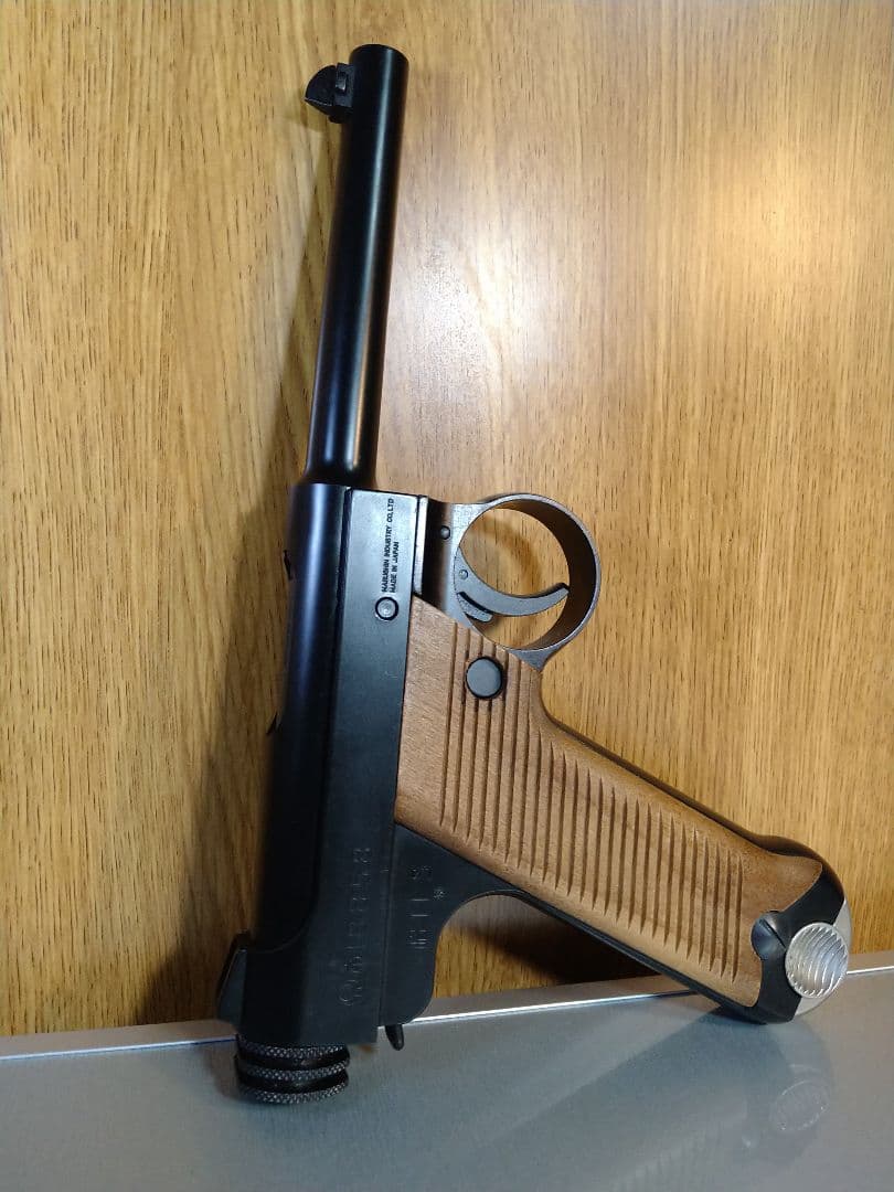 希少美品！マルシン　南部十四年式前期型　８mmBB弾仕様　快調ガスブロ漏れ無し！