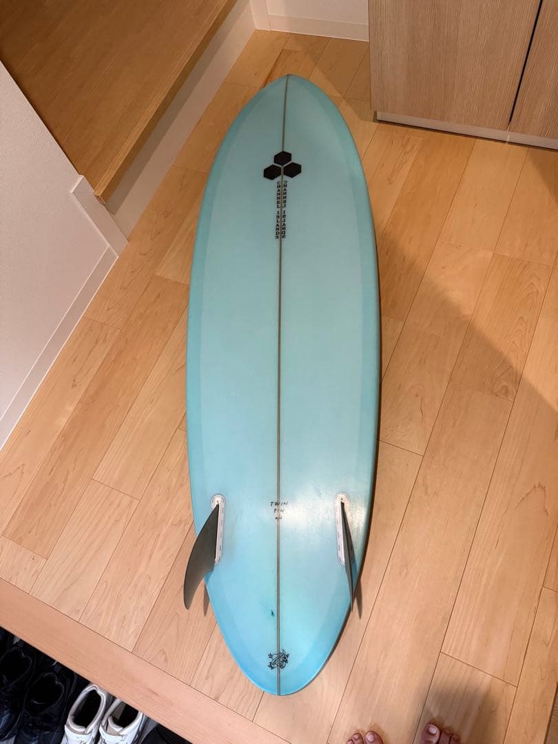 twin pin 6.1 フィン付　channel 